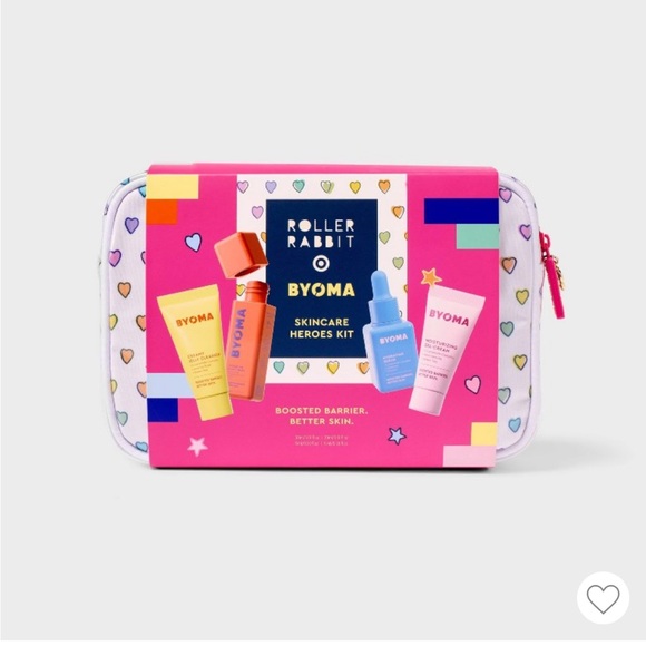 Roller Rabbit × Target - BYOMA Disco Hearts Wave Skincare Set - 90ml/5pc